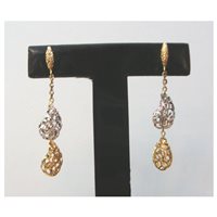 Pendientes Damiata Gioielli Mujer in Oro blanco 362/3/102-D199 - 362/3/102-D199